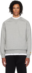 Carhartt Work In Progress Gray Chase Sweatshirt
