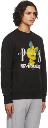 PS by Paul Smith Black Graphic Logo Sweatshirt