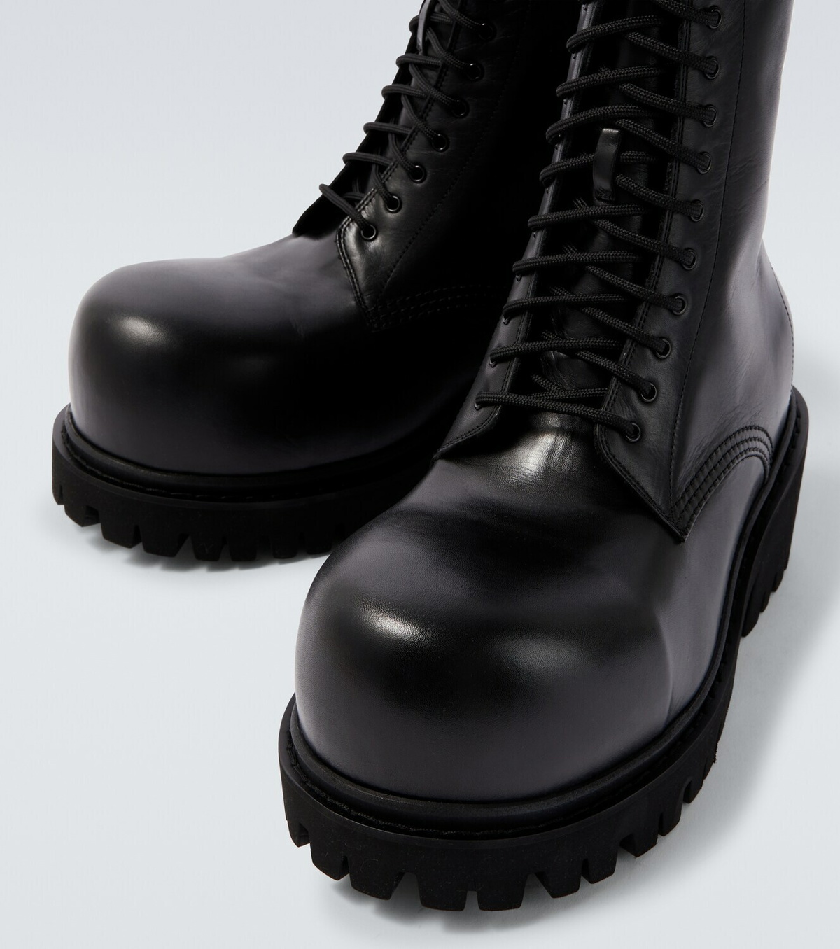 Balenciaga Stomper leather boots Balenciaga