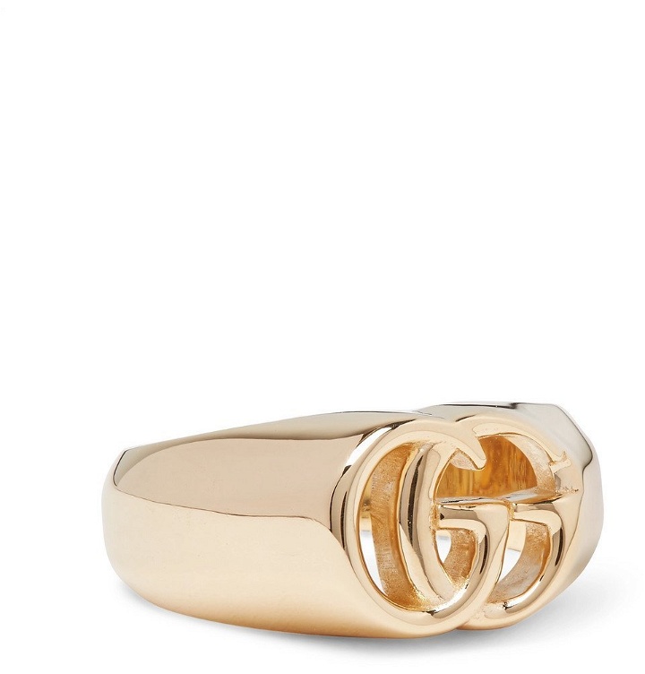 Photo: Gucci - 18-Karat Gold Ring - Men - Gold