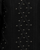 Laneus Womens Sweater in Black