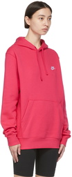 Nike Pink Cotton Hoodie