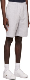 Lacoste Gray Drawstring Shorts