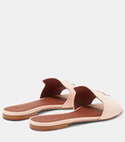 Loro Piana Summer Charms suede sandals