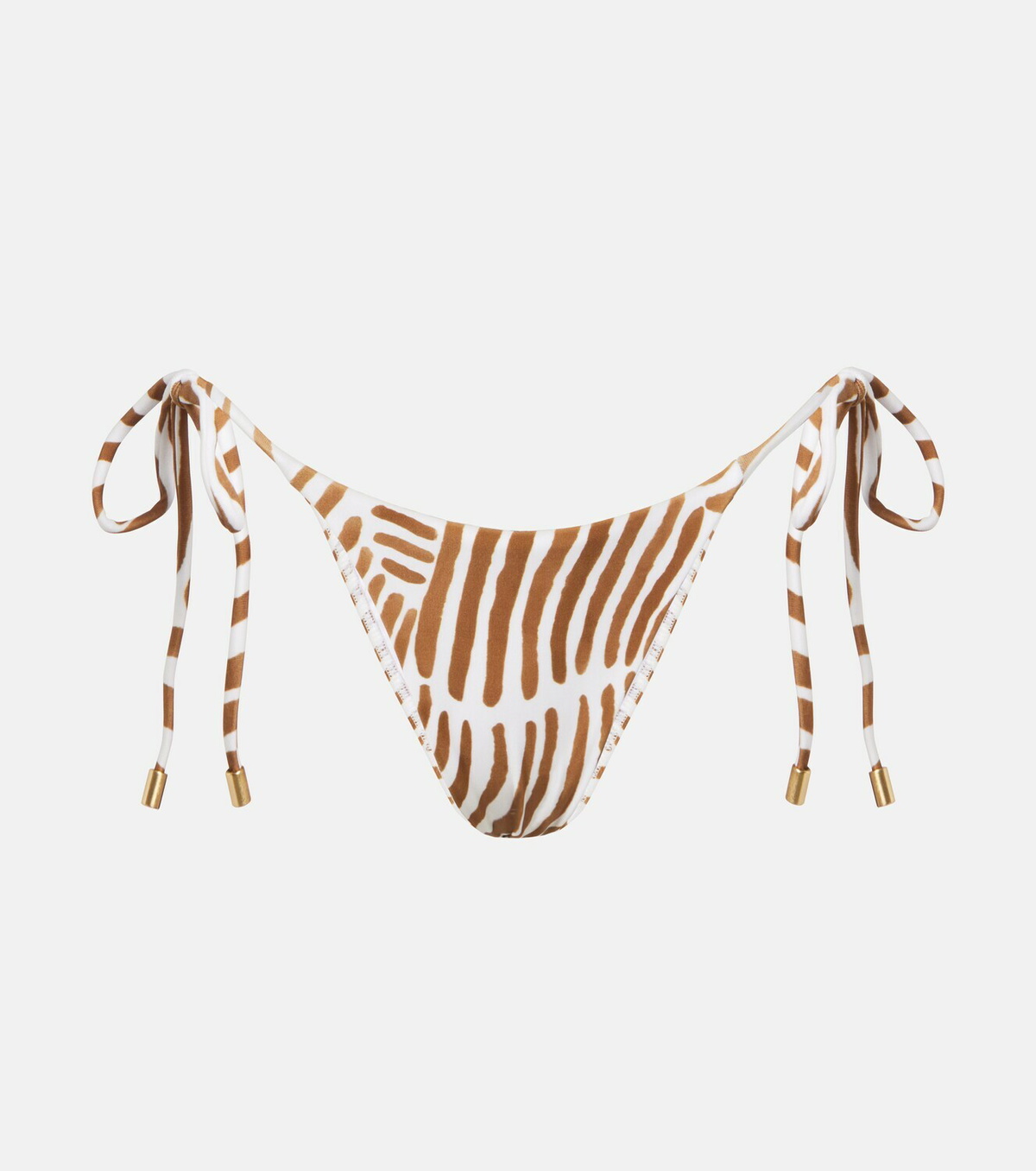 ViX Paula Hermanny Tie Side printed bikini bottoms