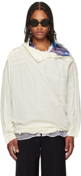 Jean Paul Gaultier Off-White Wide Hoodie