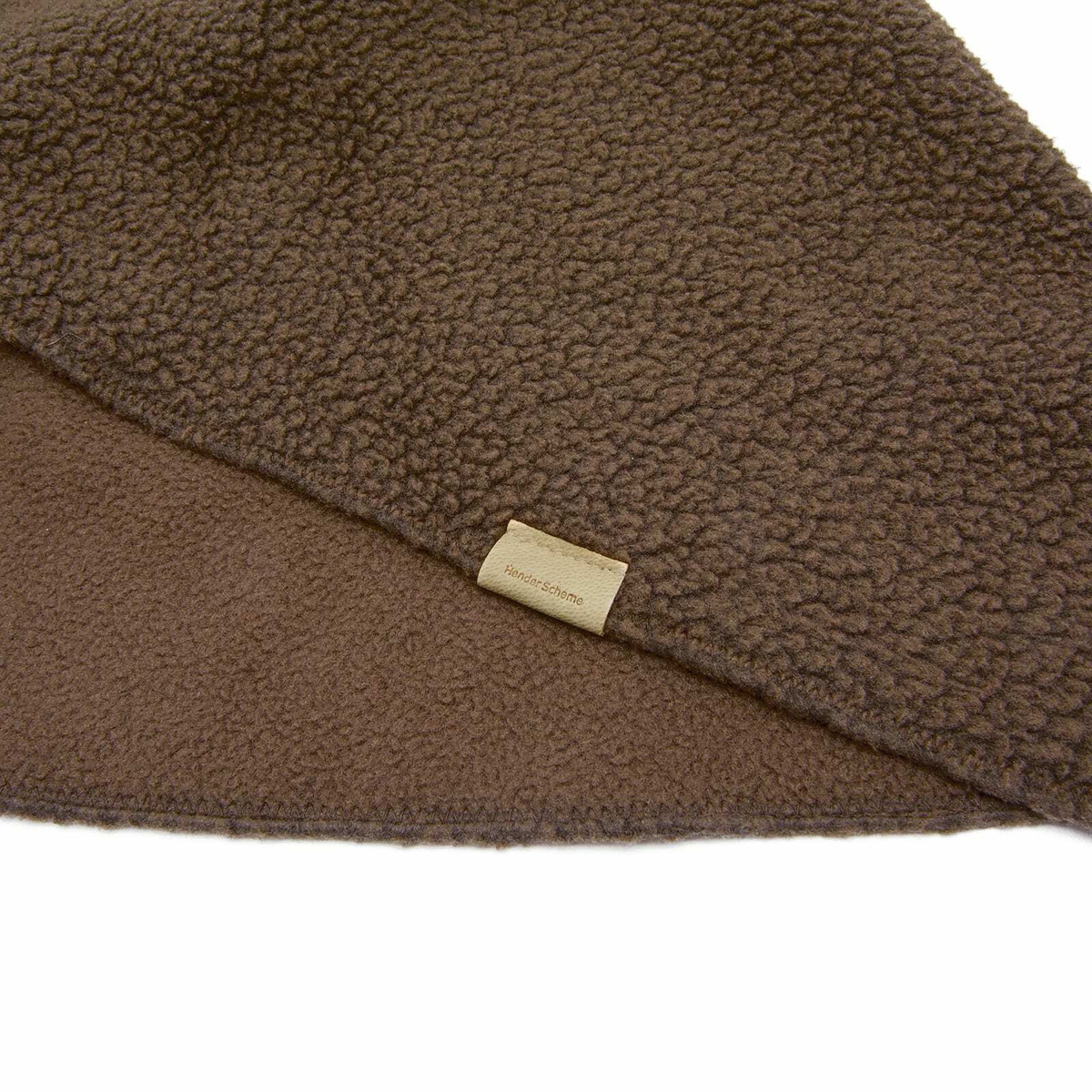 Hender Scheme Polartec Fleece Bandana in Khaki 
