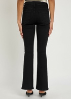 Mother The Weekender Flared-leg Jeans Black