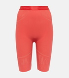 Wolford - Sporty Logo lace-insert shorts