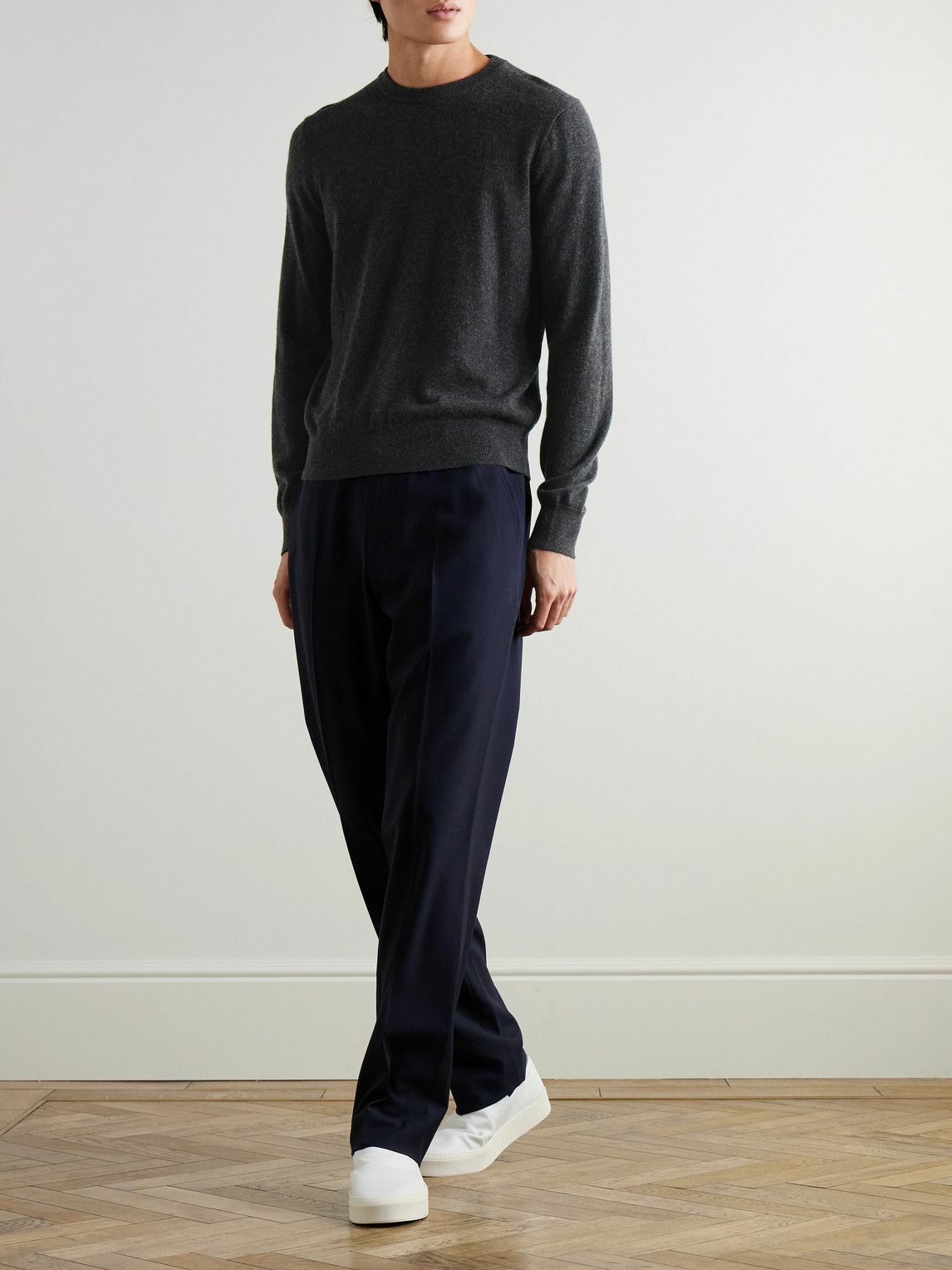 The Row - Benji Cashmere Sweater - Black