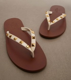 Valentino Garavani Rockstud leather thong sandals
