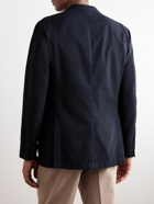 Boglioli - Cotton and Linen-Blend Suit Jacket - Blue