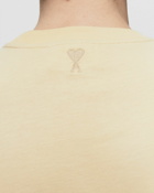 Ami Paris Tee Ami Am Beige - Mens - Shortsleeves