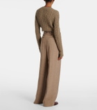 Loro Piana Linen wide-leg pants