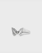 Serge De Nimes Silver Butterfly Ring Silver - Mens - Jewellery
