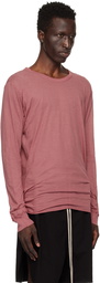 Rick Owens Pink Porterville Basic Long Sleeve T-Shirt