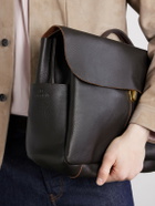Bleu de Chauffe - Charles Full-Grain Leather Briefcase