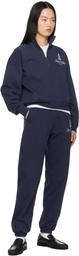 Sporty & Rich Navy Vendome Sweatpants