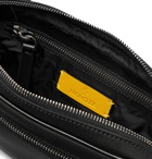 Moncler - Aude Leather-Trimmed Drill Belt Bag - Black