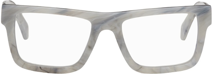 Photo: Off-White Gray Style 25 Glasses