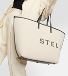 Stella McCartney Logo canvas tote bag