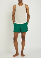 Casablanca Monogram Shell Swim Shorts Green
