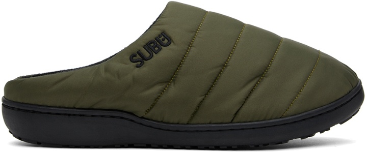 Photo: SUBU Khaki Quilted Permanent Slippers