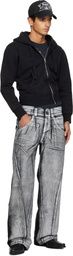 VAQUERA Black Twisted Hoodie