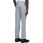 Helmut Lang Grey Reflective Masc Lo Easy Jeans