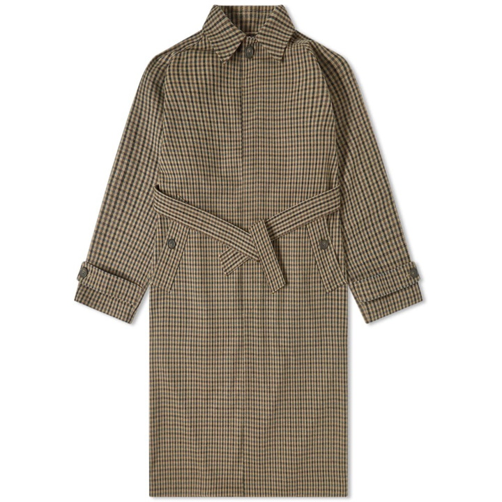 Photo: Acne Studios Oles Wool Check Coat