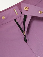 TOM FORD - Slim-Fit Mid-Length Swim Shorts - Purple