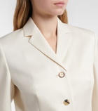 Calvin Klein Collection Adrian wool and silk blazer