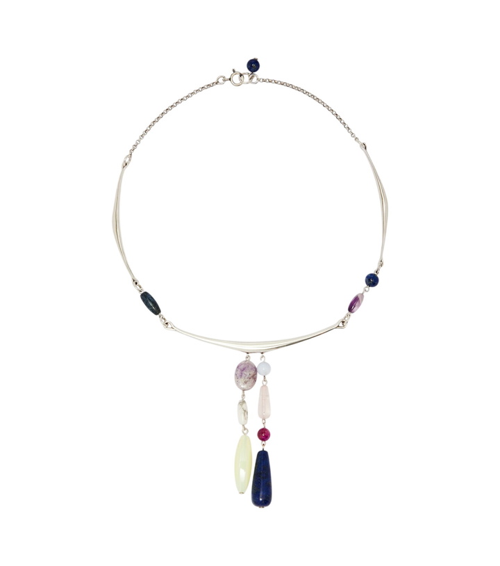 Photo: Isabel Marant Mahi embellished pendant necklace