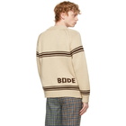 Bode Beige Nuts Cardigan