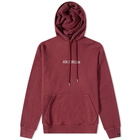 Air Jordan Men's Wordmark Fleece Hoody in Cherrywood Red/Sail