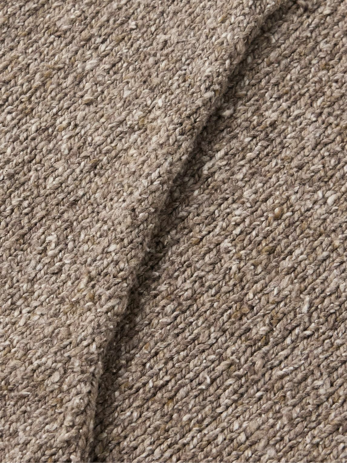 The Row - Yuto Knitted Hoodie - Brown