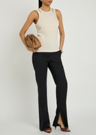 Armarium Filippa Layered Ribbed Cotton Tank Off White