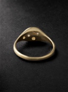 Seb Brown - Prince Gold, Sapphire and Pearl Ring - Gold