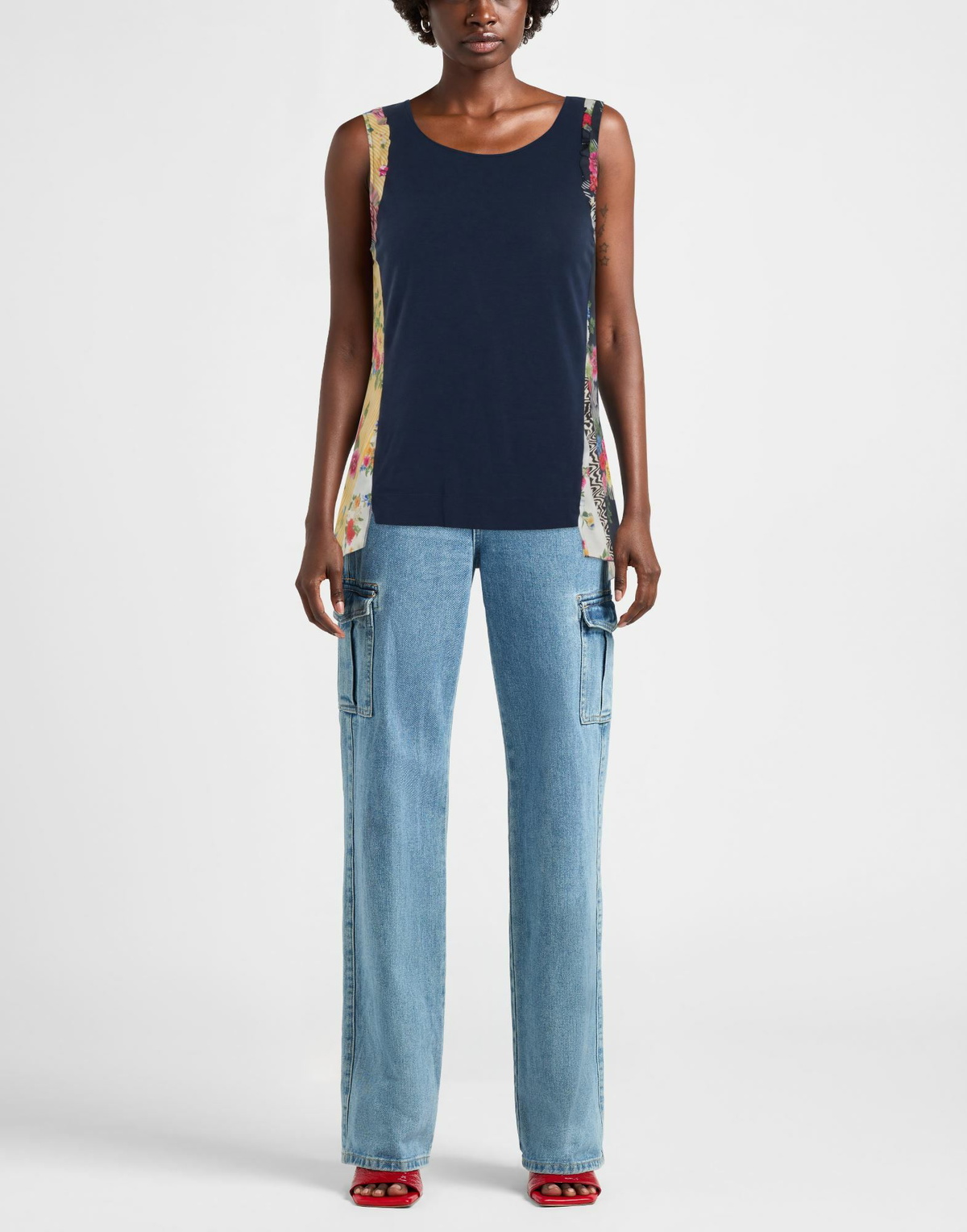 High Womens Top Midnight in Blue
