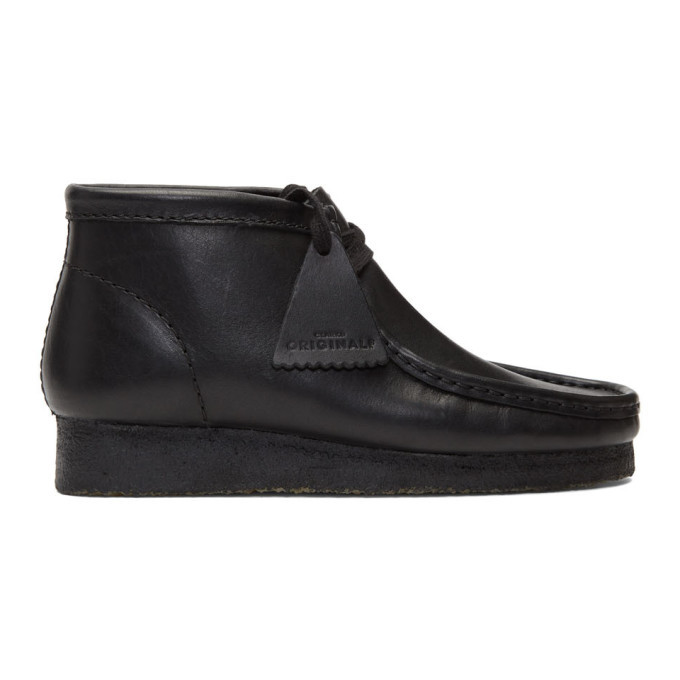 Photo: Clarks Originals Black Wallabee Boots