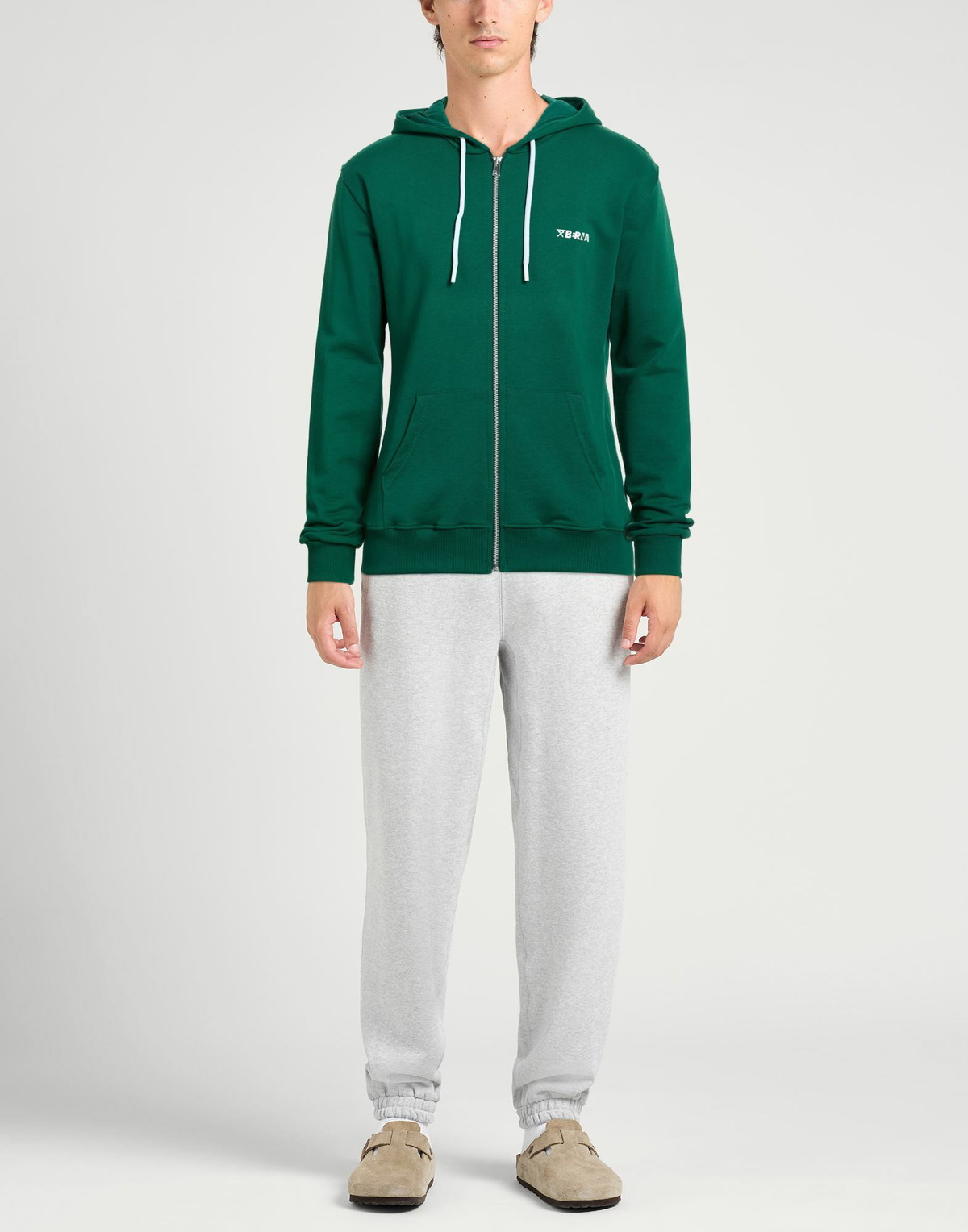 Berna Mens Sweatshirt in Green