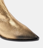 Dorothee Schumacher Metallic leather ankle boots