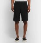 Stüssy - Cotton-Terry Drawstring Shorts - Black