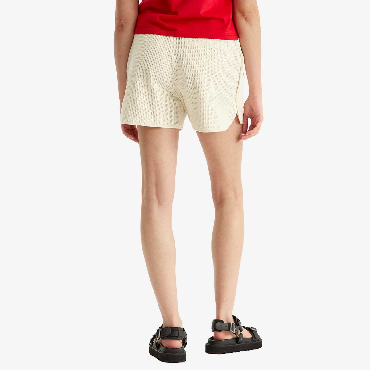 Wales Bonner Women's Song Jersey Shorts in Ivory