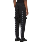 mastermind WORLD Black Bondage Trousers