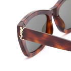 Saint Laurent Sunglasses Saint Laurent SL M153 Sunglasses in Havana/Grey 