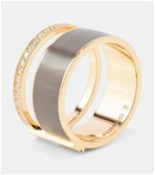 Repossi Berbere Chromatic 18kt rose gold ring with diamonds