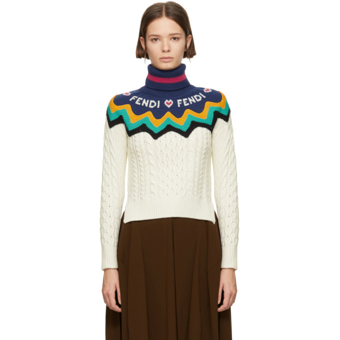 Fendi hot sale heart sweater