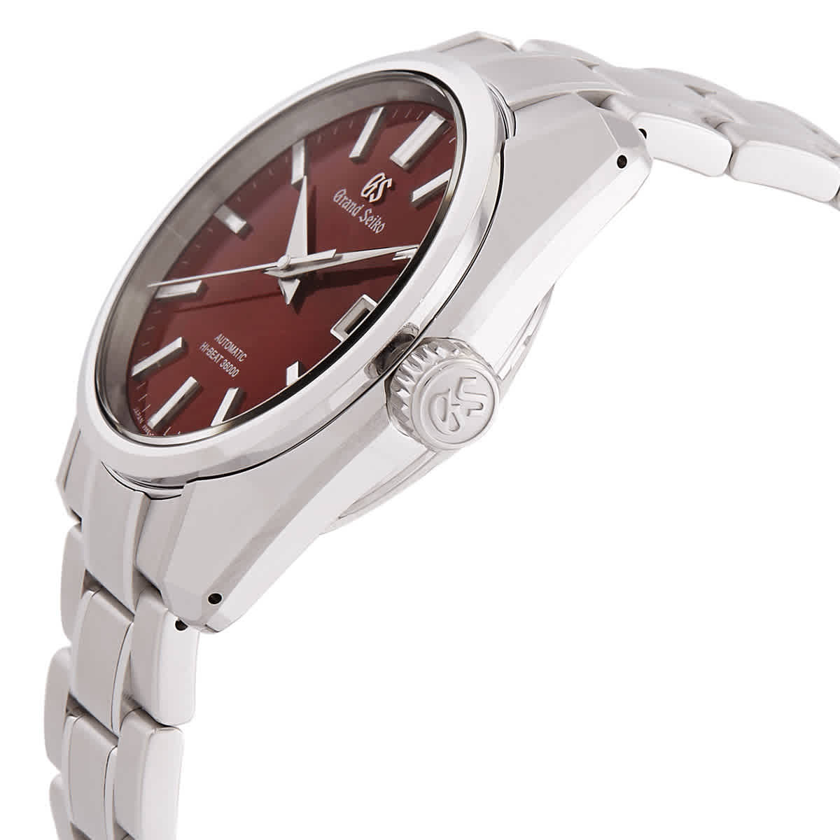Grand Seiko Heritage Automatic Red Dial Mens Watch SBGH345G