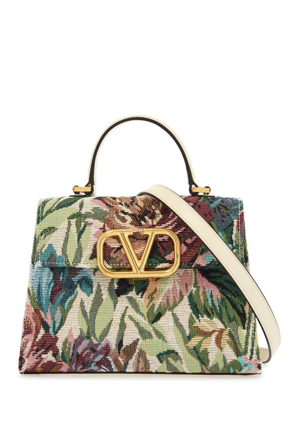 Valentino Garavani Blue Cotton Handbag main image 0